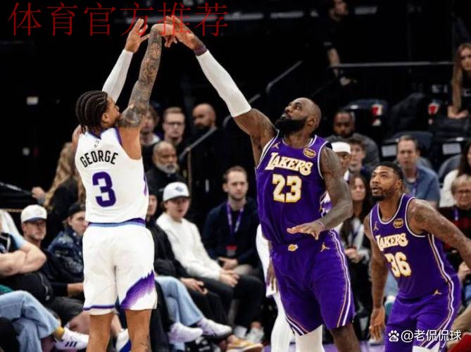 基扬特-乔治上半场14中8，三分6中3得到24分2篮板4助攻